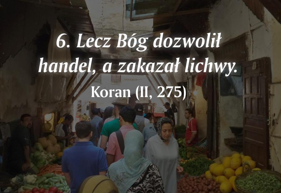 Wszędzie tam, gdzie pieniądz przestaje być towarem oraz podmiotem transakcji, społeczeństwa ewoluują w taki sposób, że bez nadmiernej czapy prawnej jednostka czuje się ważna i spełniona. A przede wszystkim jest – i nie ma co do tego wątpliwości – częścią własnej społeczności. Łatwiej jej więc dbać o to, aby owa społeczność rozwijała się i bogaciła. Brzmi jak utopia? Być może, ale to właśnie ‘bankowość inaczej’ i etyka jest odpowiedzią na pytanie o siłę zdobywającego Europę islamu oraz np. potęgę japońskiej gospodarki w obszarach, w których jeszcze wiek temu nie miała racji bytu.